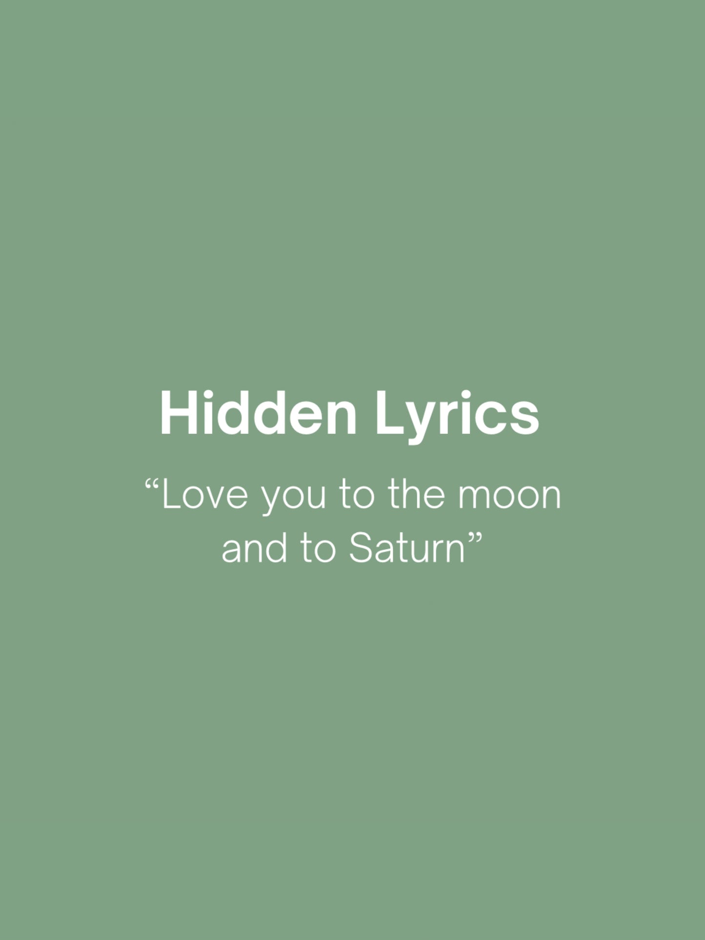 seven - Taylor Swift