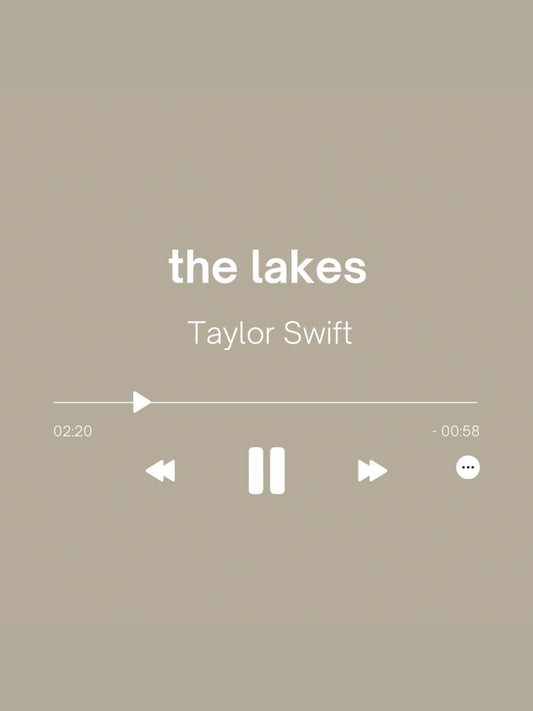 the lakes - Taylor Swift