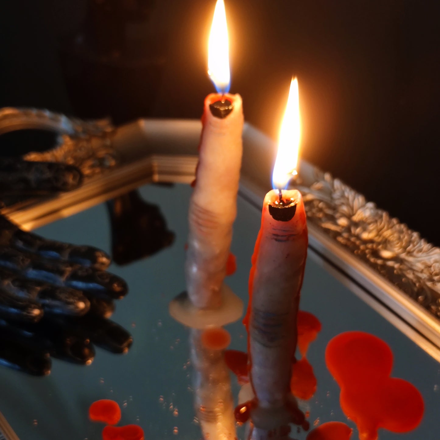 Bleeding Finger Candle