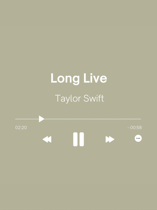 Long Live - Taylor Swift