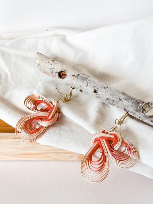 Bamboo Weaving Earrings