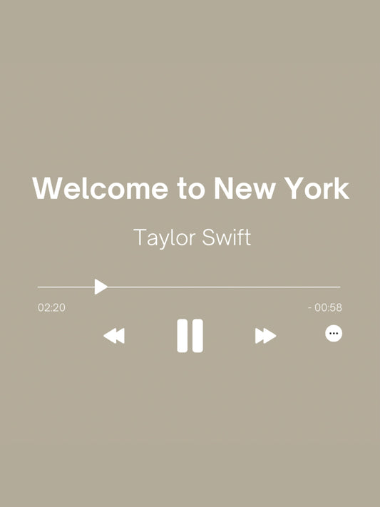 Welcome to New York - Taylor Swift